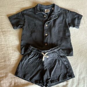 Zara Baby Shirt & Shorts Set